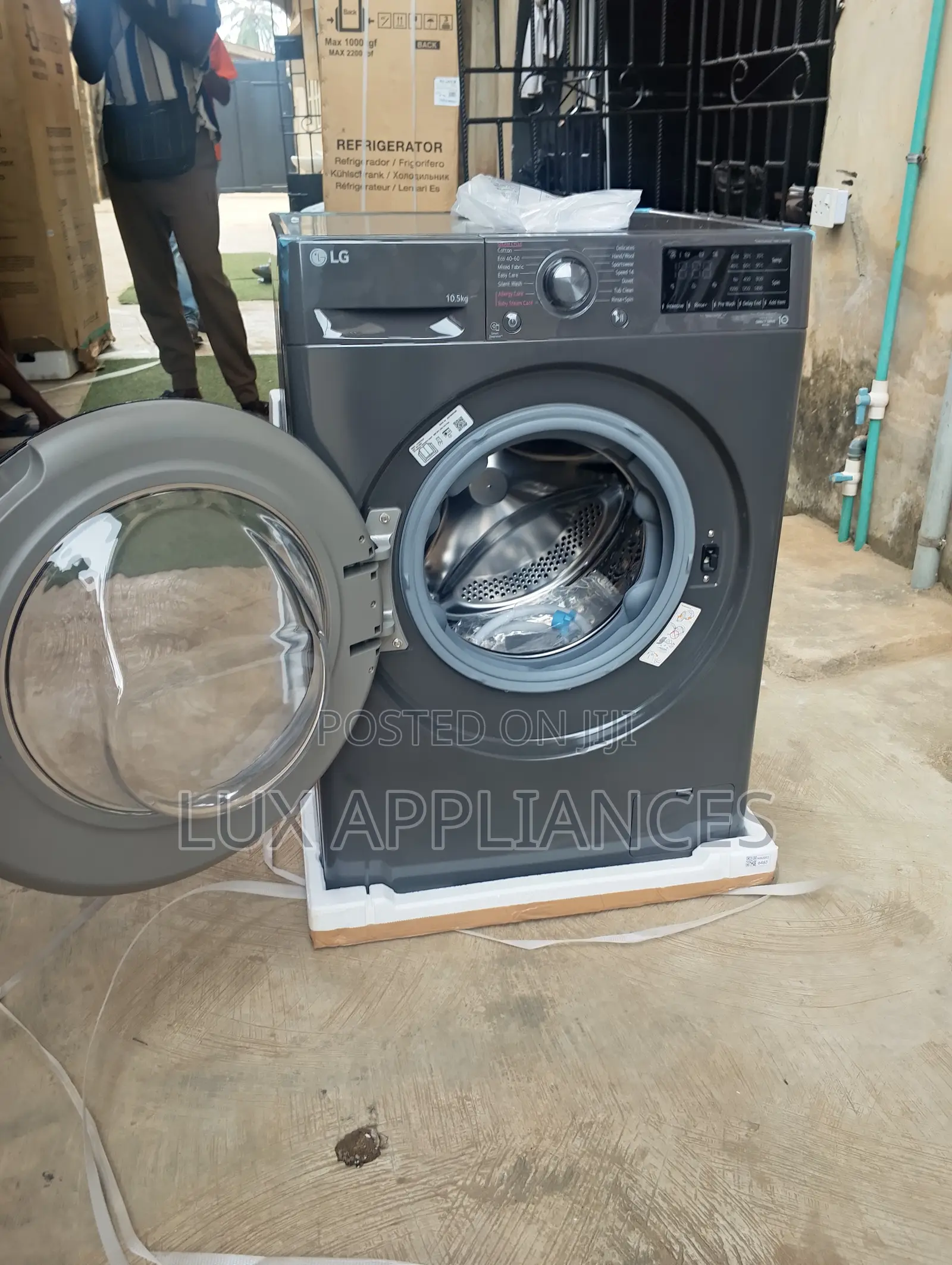 LG 10.5kg Front-Load Washer at an Affordable Price
