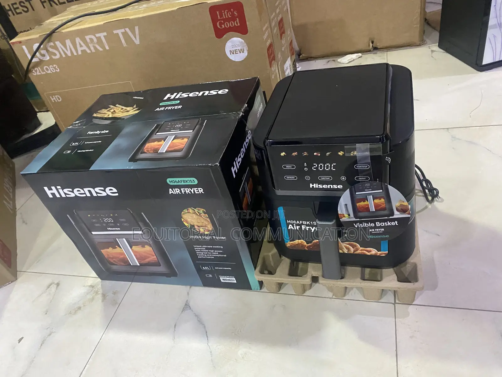 Hisense H06FBK1S3 6.3L 1700W Home Cooking Appliance