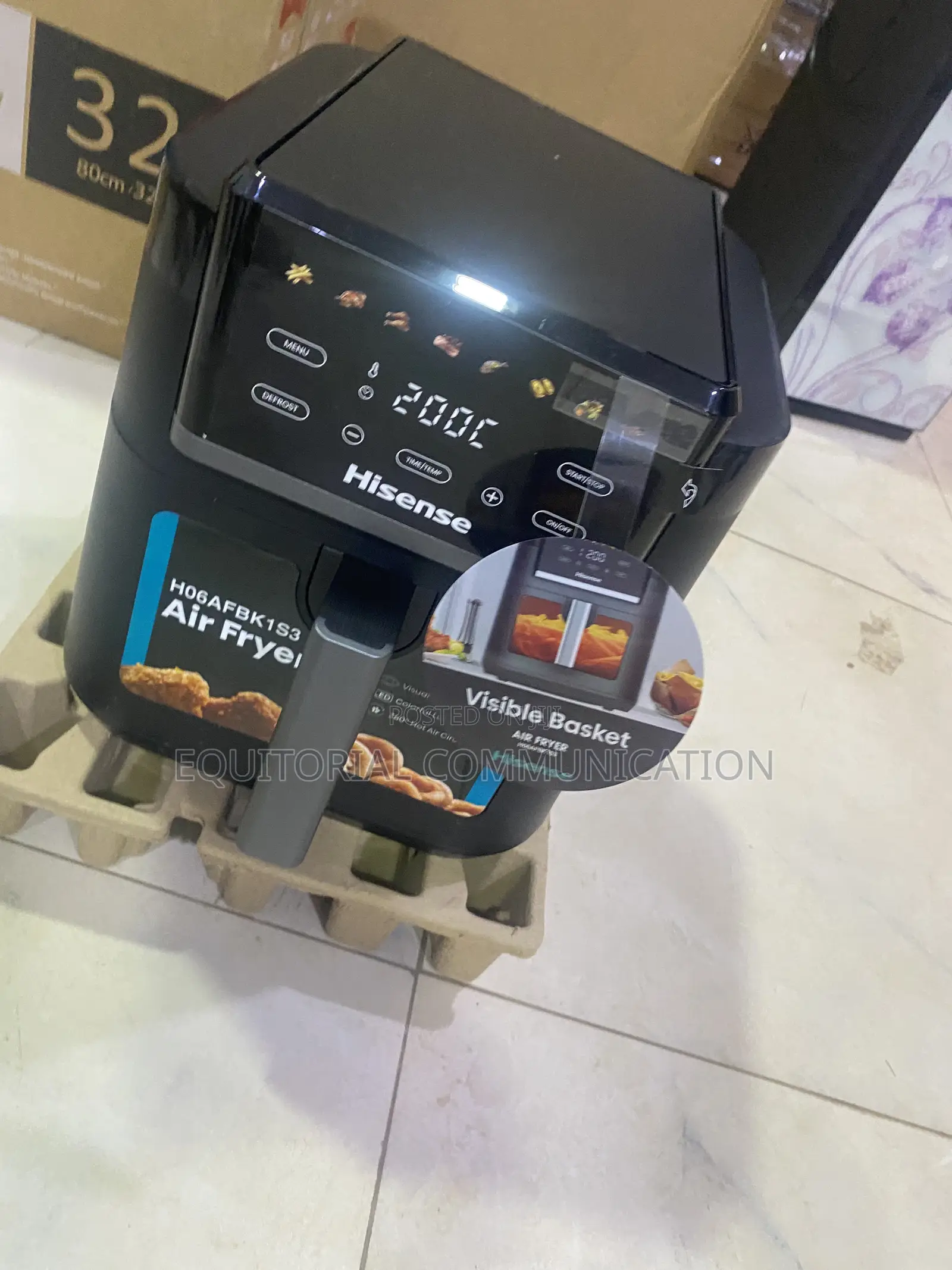 Hisense H06FBK1S3 6.3L 1700W Home Cooking Appliance