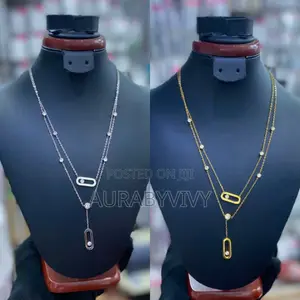 NON TARNISH 2in1 Necklace (Gold&Silver)