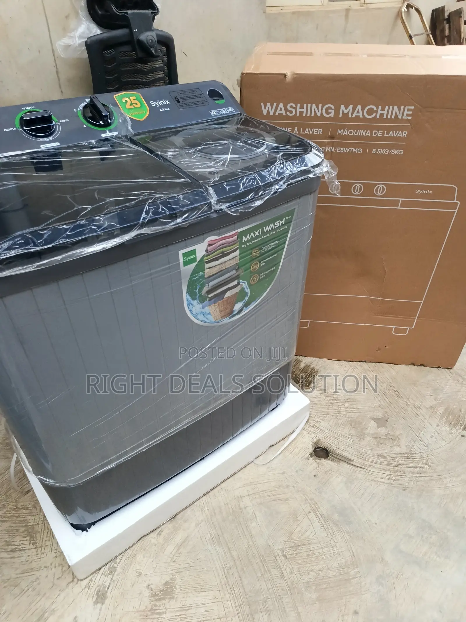 Syinix Semi Automatic Clothes Washing Machine