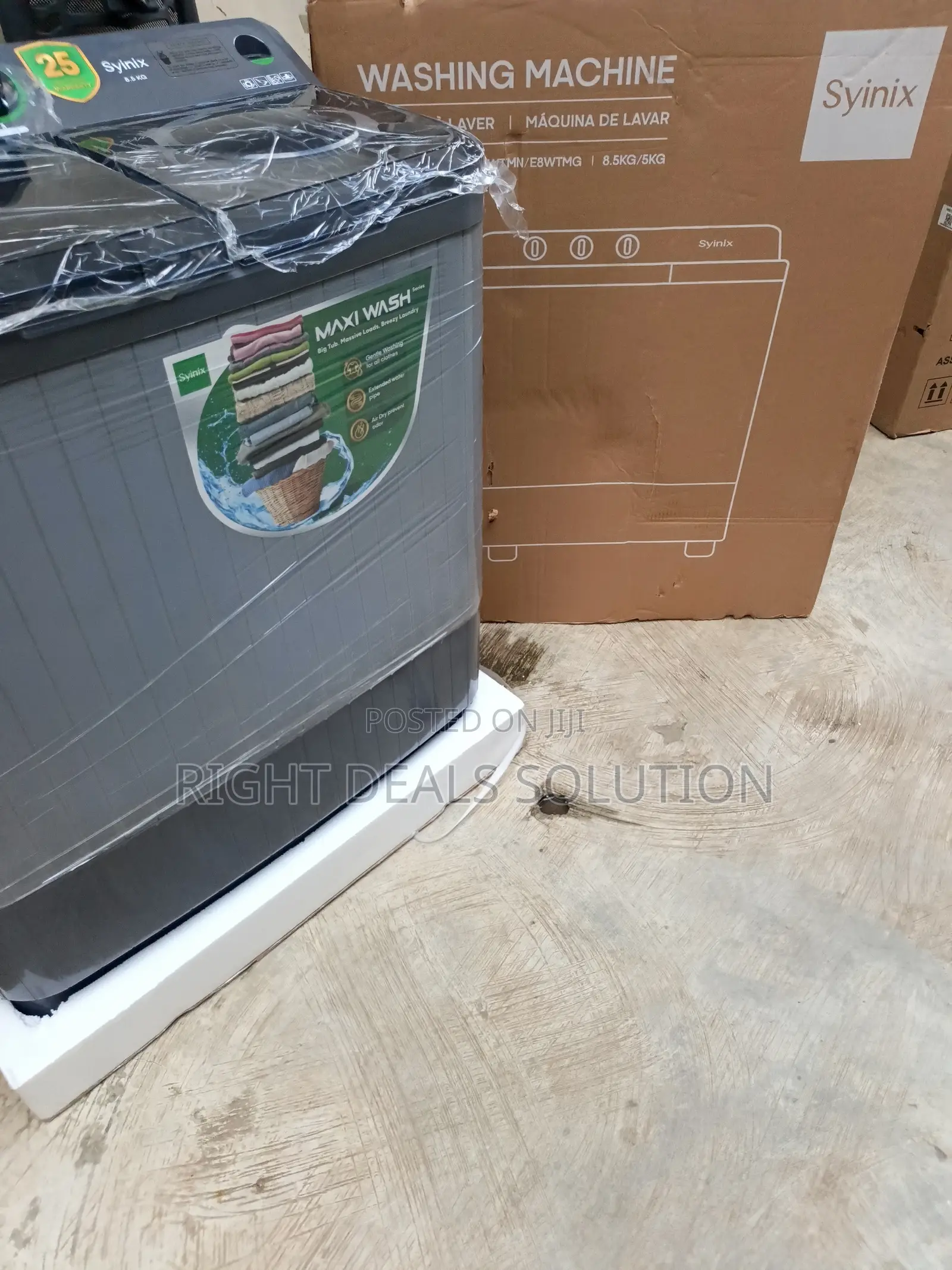 Syinix Semi Automatic Clothes Washing Machine