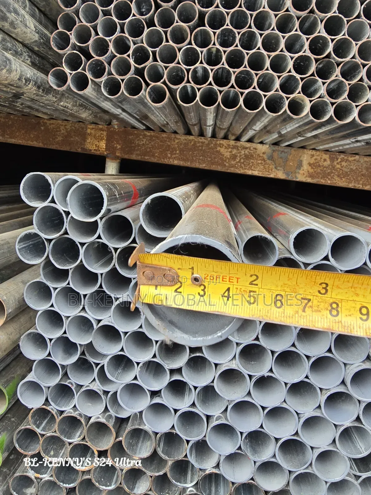 11⁄2x2mm Gi Pipes Local