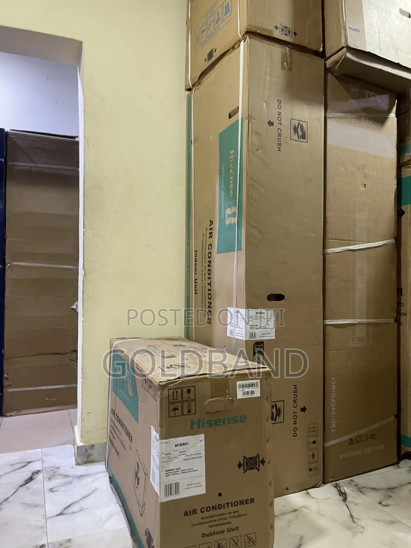 Hisense 2 Ton Non-Inverter Standing Cooling Appliance for Businesses