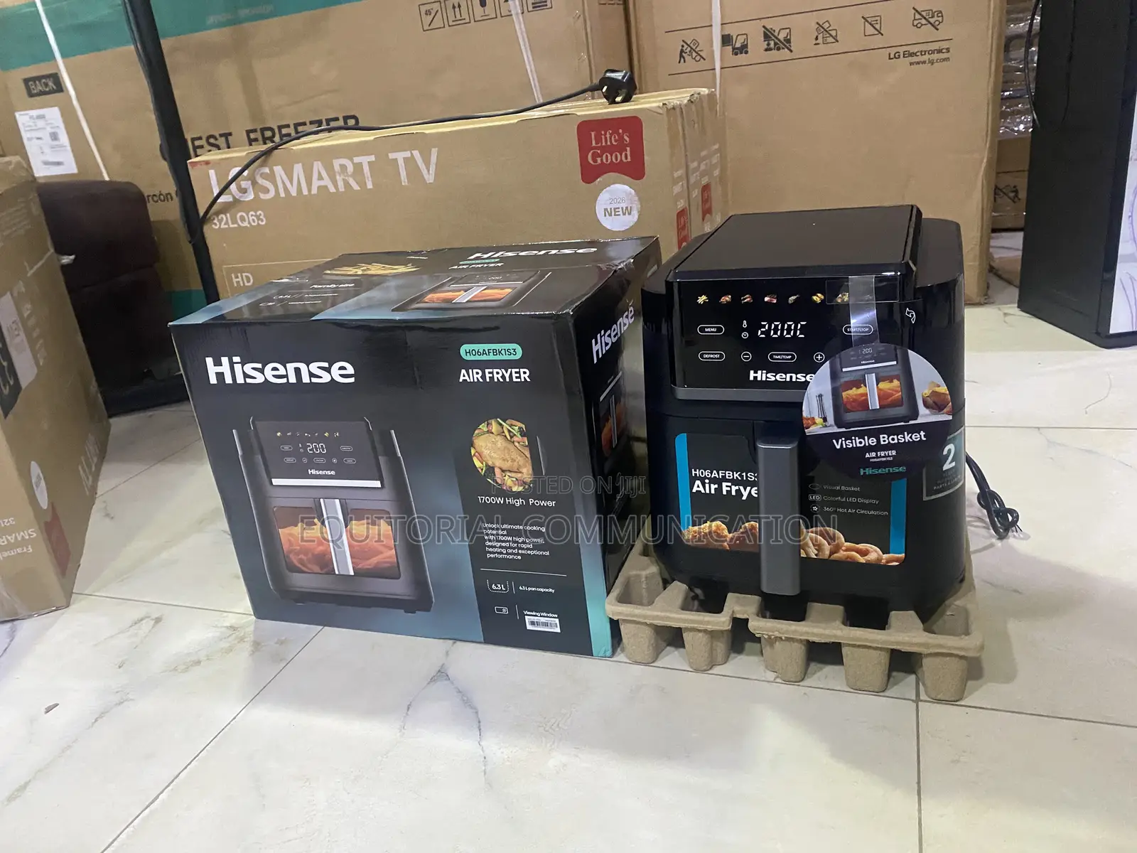 Hisense H06FBK1S3 6.3L 1700W Convenient Family Cooking Appliance