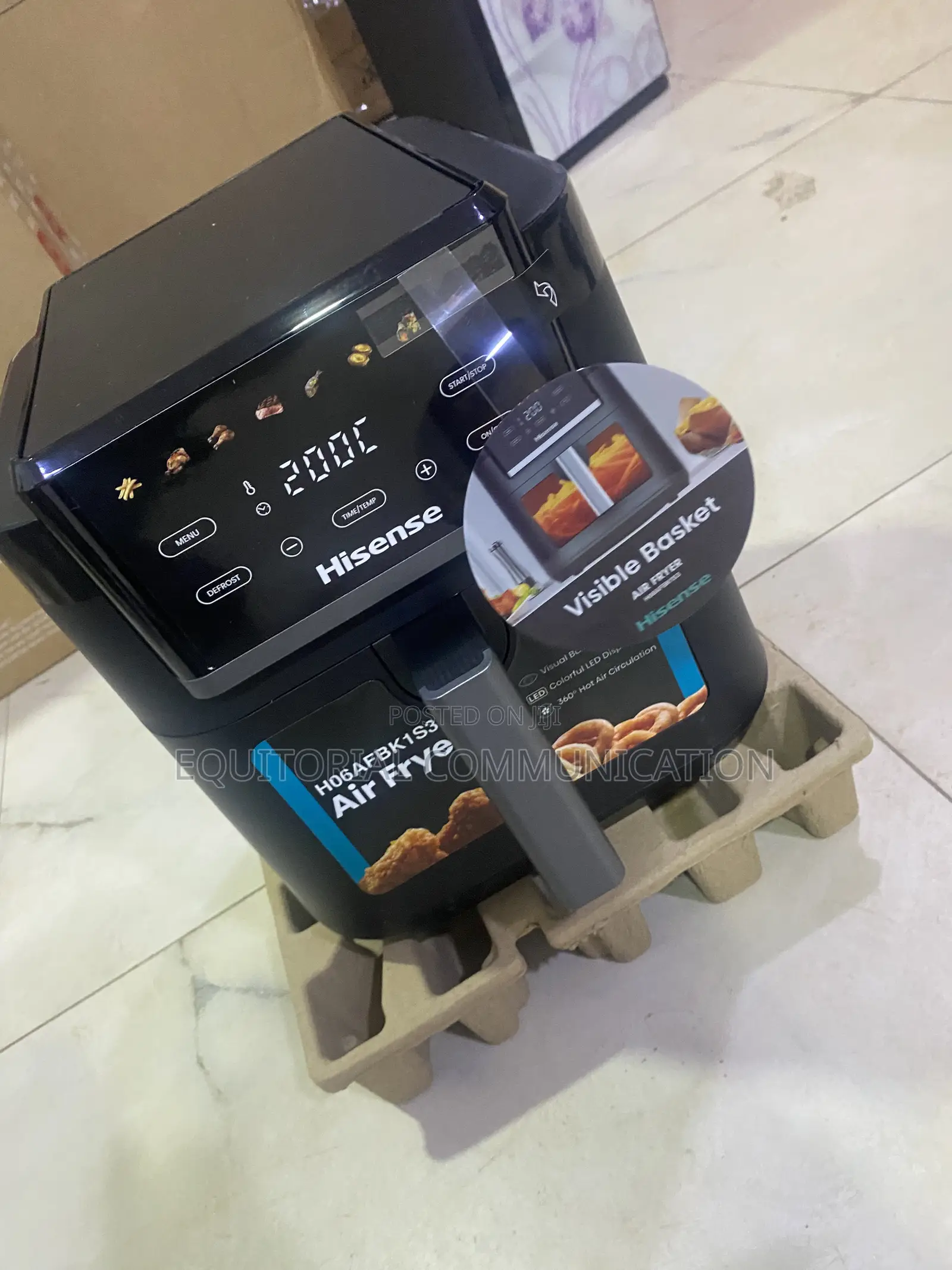 Hisense H06FBK1S3 6.3L 1700W Convenient Family Cooking Appliance