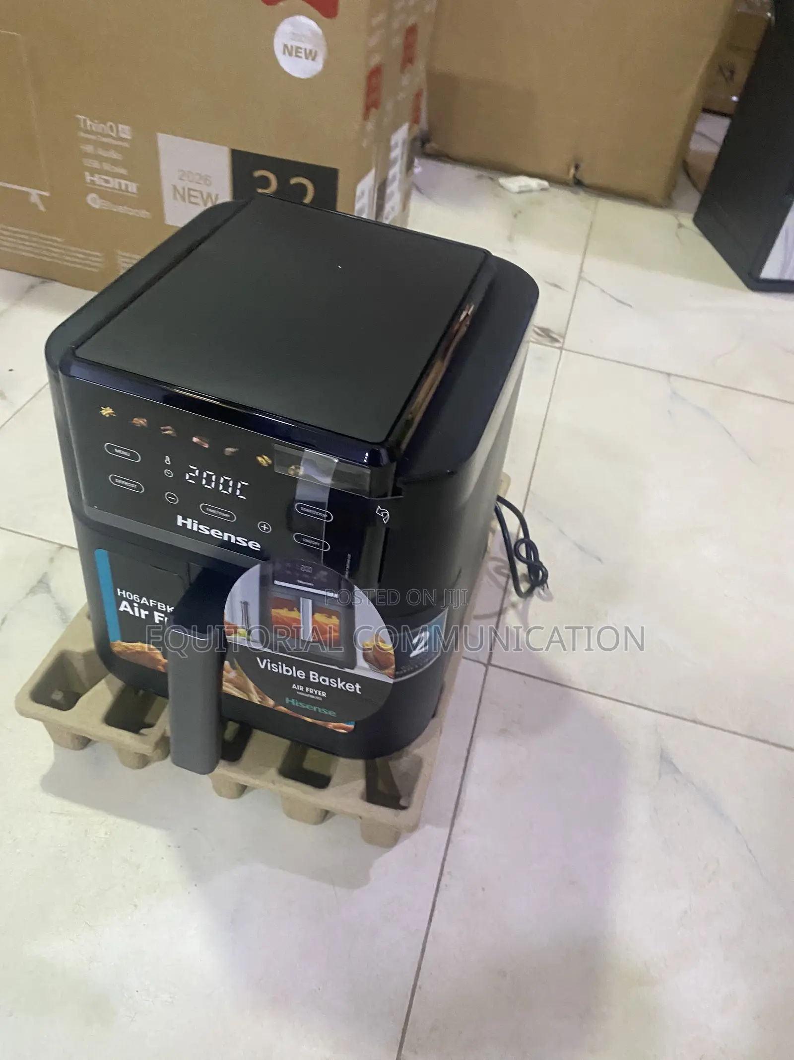 Hisense H06FBK1S3 1700W 6.3L Multi-Meal Cooking Air Fryer
