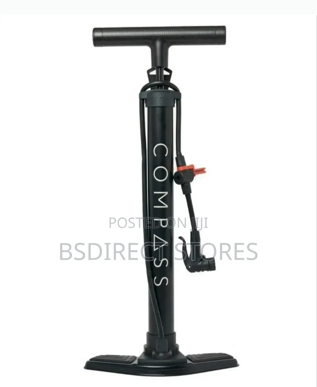 Compass Airtrack Lite Smart Floor Pump Valve Presta/Bike Tyre/Balls