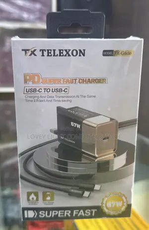 Telexon Pd Super Fast Charger USB-C to USB-C