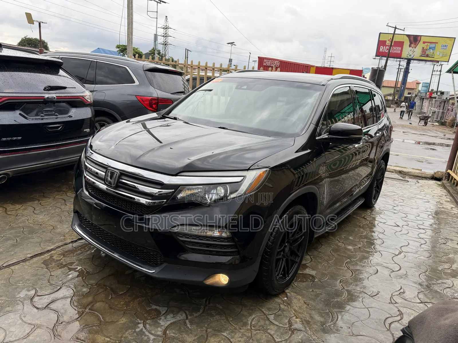 Honda Pilot Touring 4dr SUV 4WD (3.5L 6cyl 9A) 2016 Black