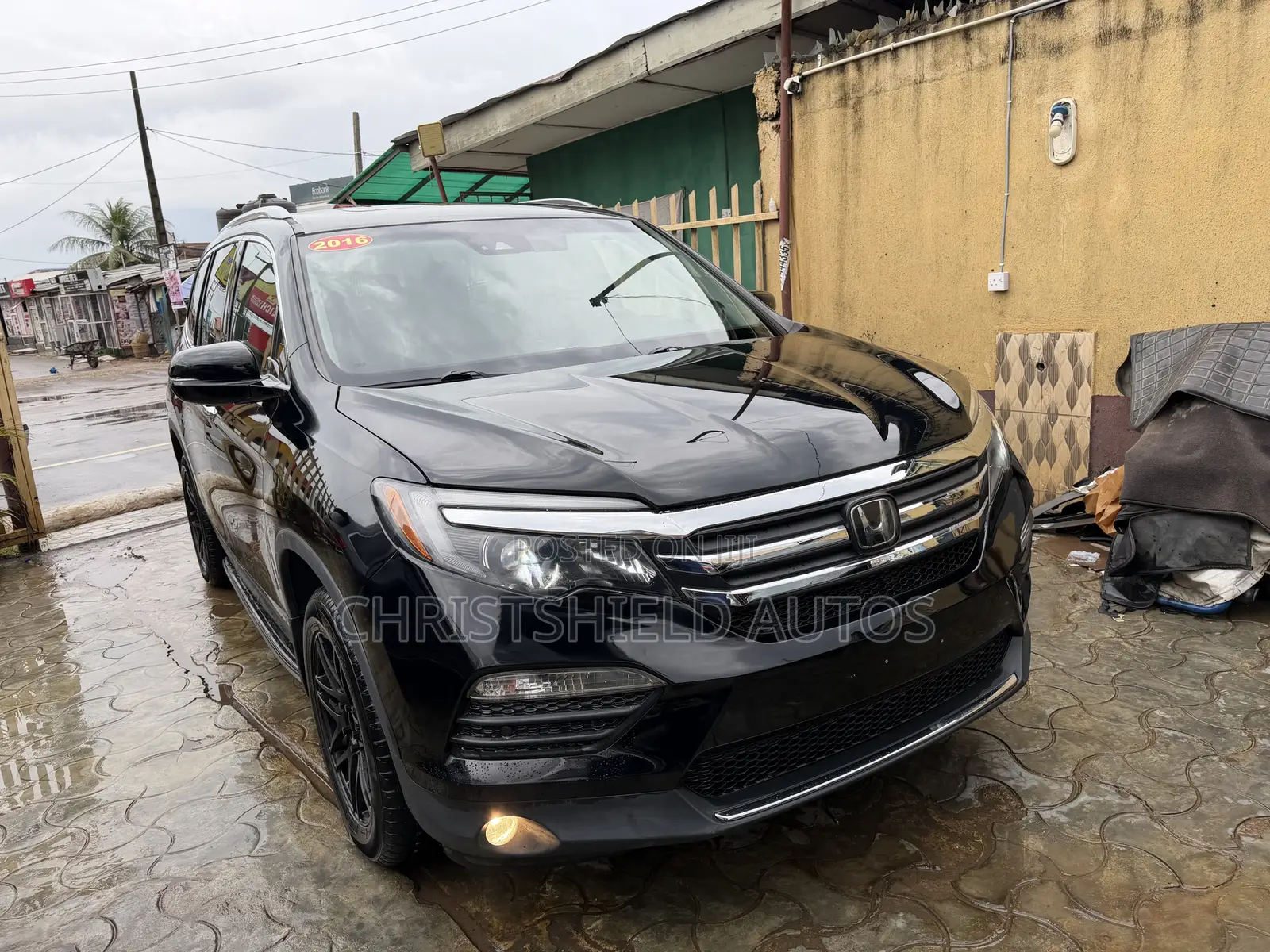 Honda Pilot Touring 4dr SUV 4WD (3.5L 6cyl 9A) 2016 Black