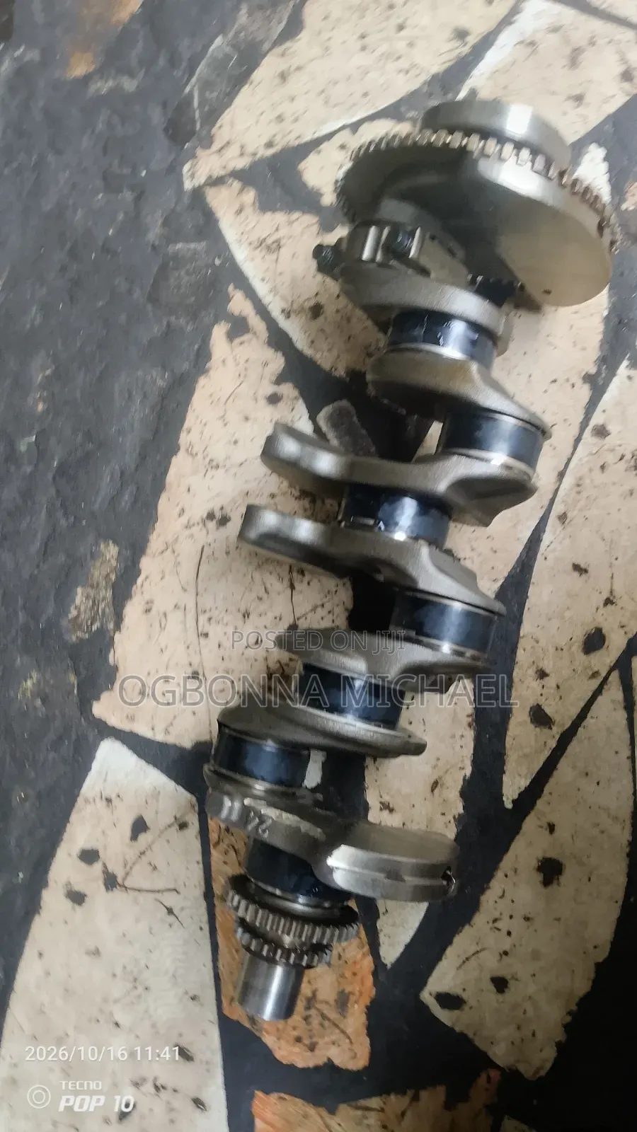 Crankshaft Cadillac, Chevrolet Camaro 2.0L 2015,2020