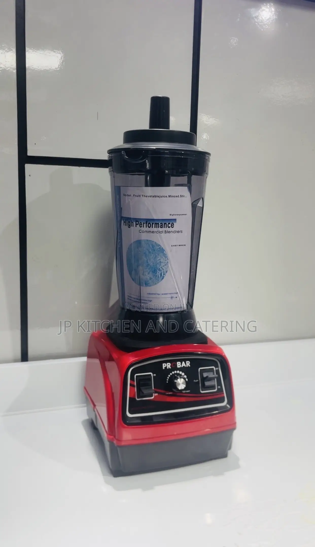 4L Probar Commercial Heavy-Duty Blender.