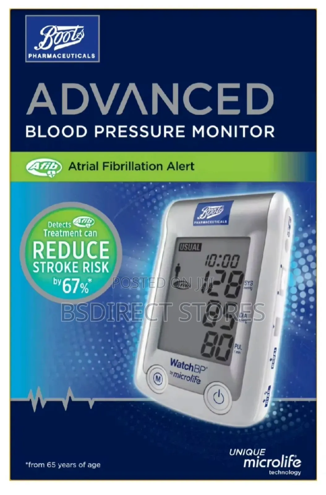 Boots Advanced Blood Pressure Monitor With Atrial Fibrillation Alert