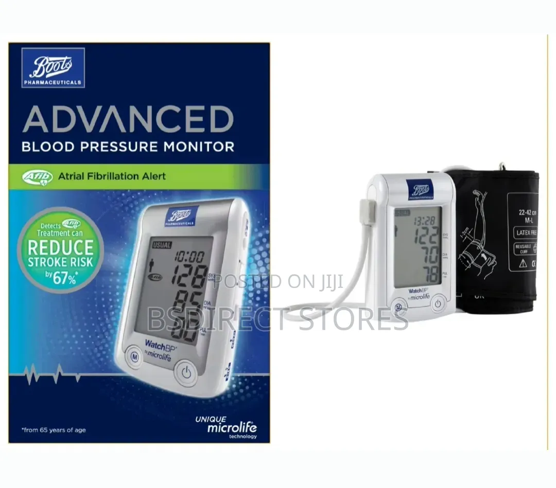Boots Advanced Blood Pressure Monitor With Atrial Fibrillation Alert