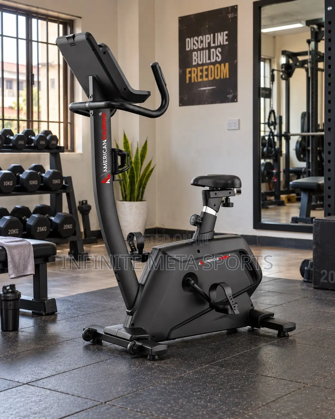 Brand New Commercial Egormeter Upright Bike
