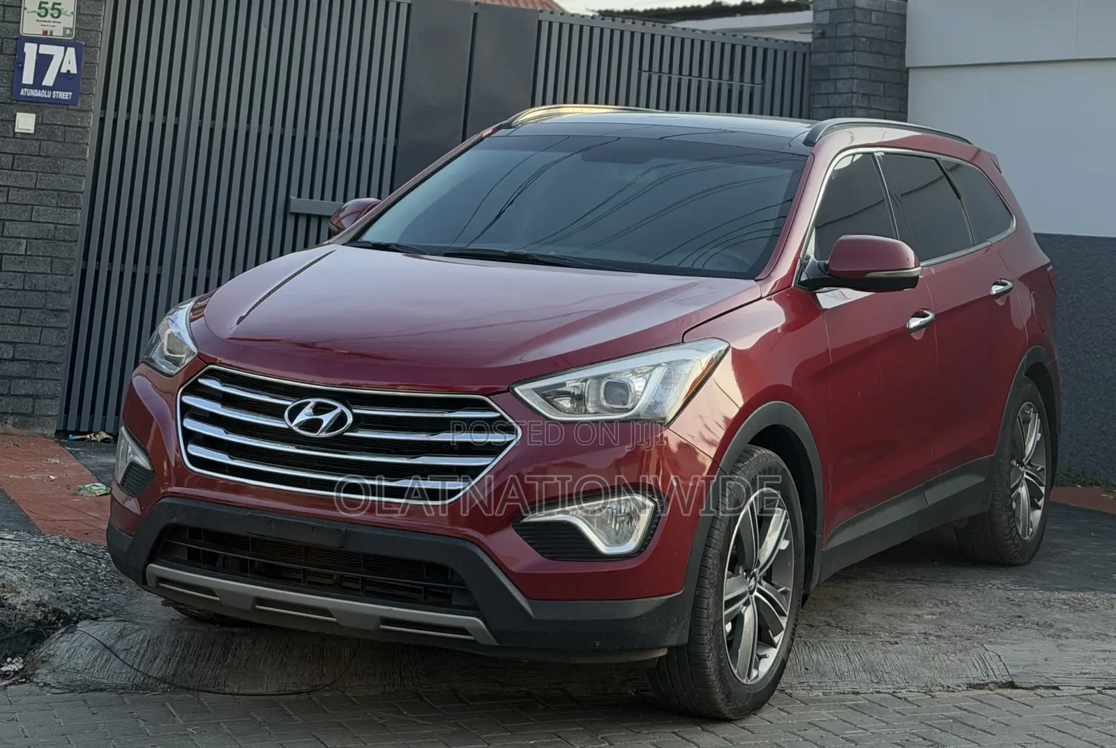 Hyundai Santa Fe Limited 4dr SUV (3.3L 6cyl 6A) 2015 Red