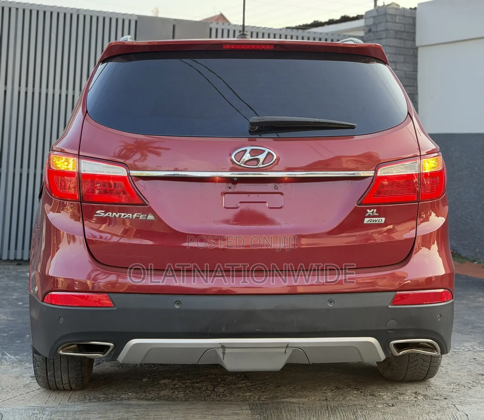 Hyundai Santa Fe Limited 4dr SUV (3.3L 6cyl 6A) 2015 Red