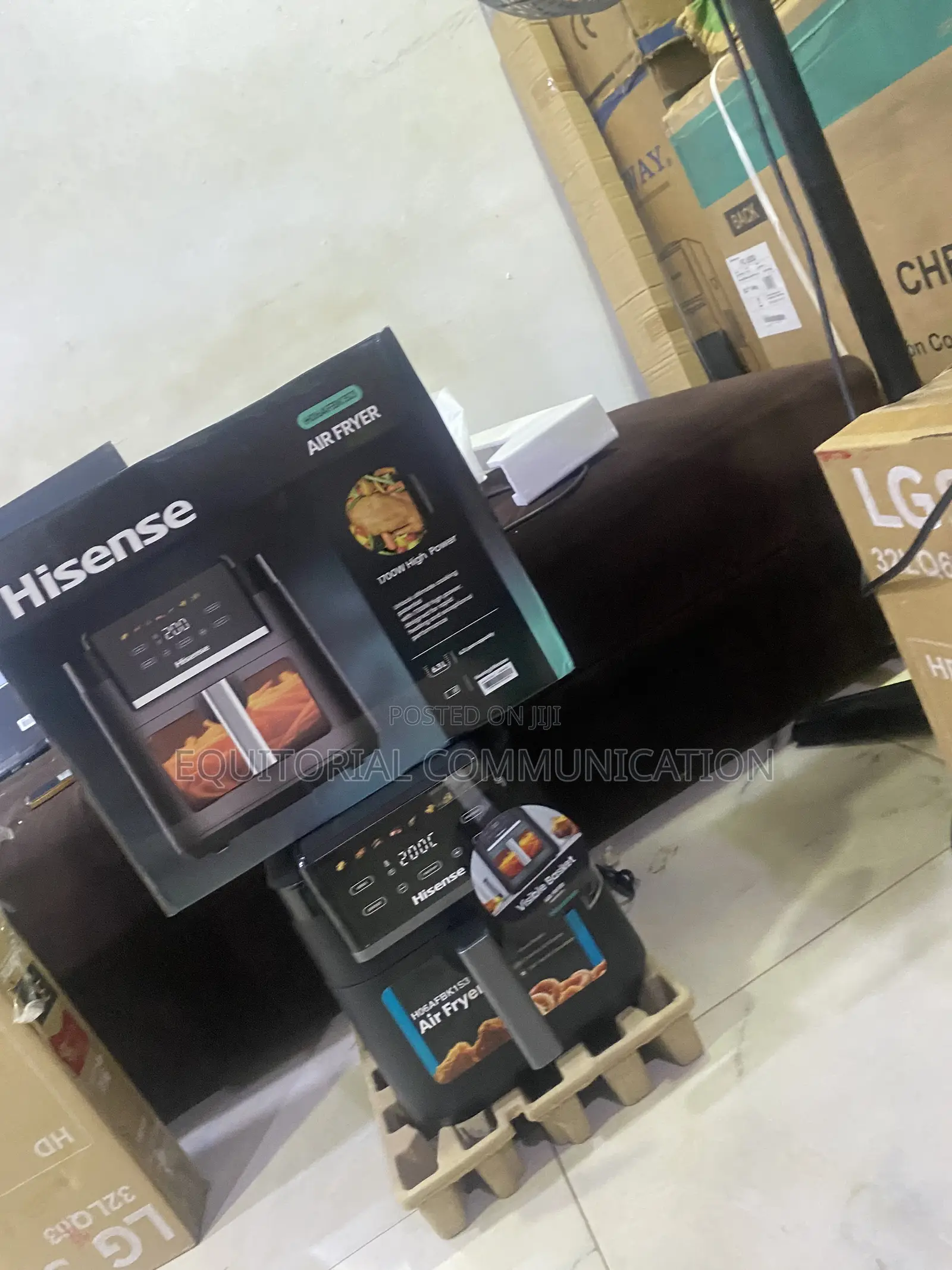 Hisense H06FBK1S3 Air Fryer 6.3L 1700W for Easy Home Cooking