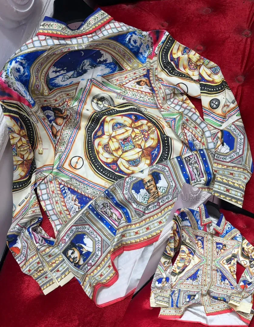 *High Quality luxury Silck Casablanca Design Shirt Available Now