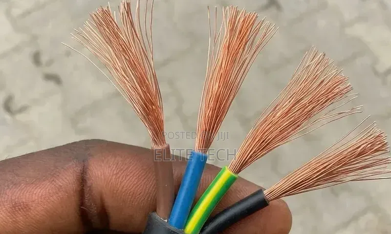 Original 1.5mm X 4-Core Flexible Fire Resistant Copper Cable( Roll)