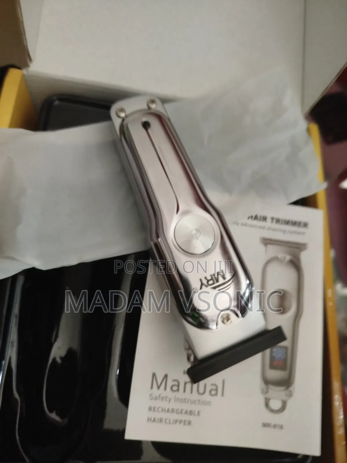 Mry Clipper Mr 815; Professional Cordless Clipper