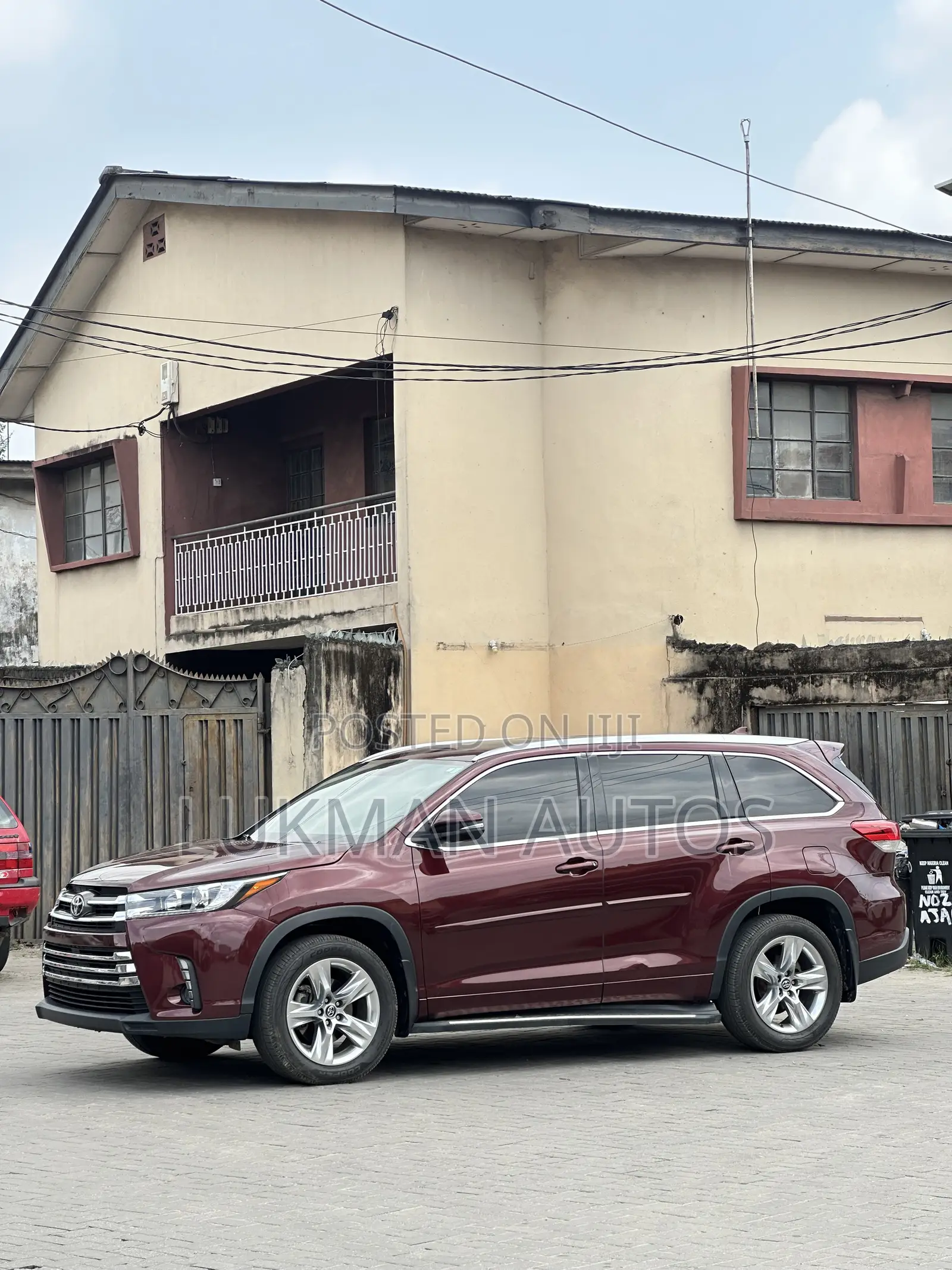 Toyota Highlander Limited 4dr SUV (3.5L 6cyl 6A) 2014 Red