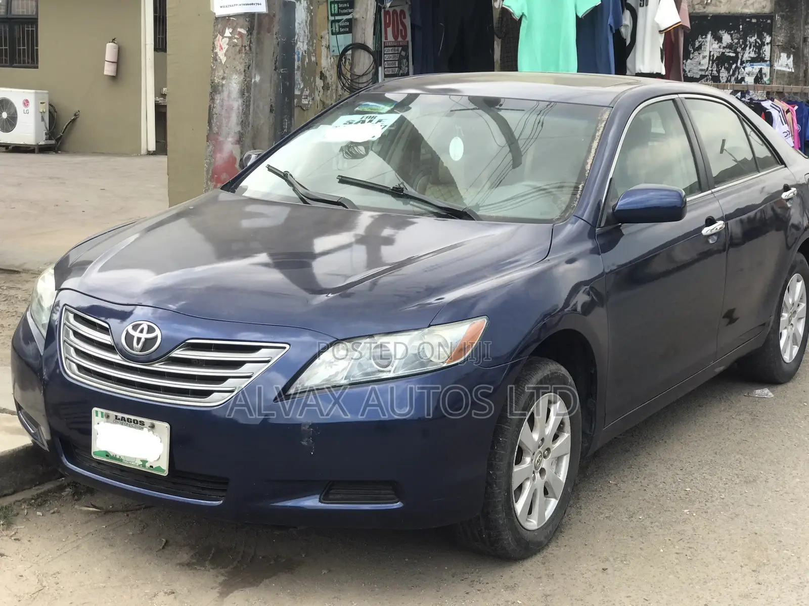 Toyota Camry 2007 Blue