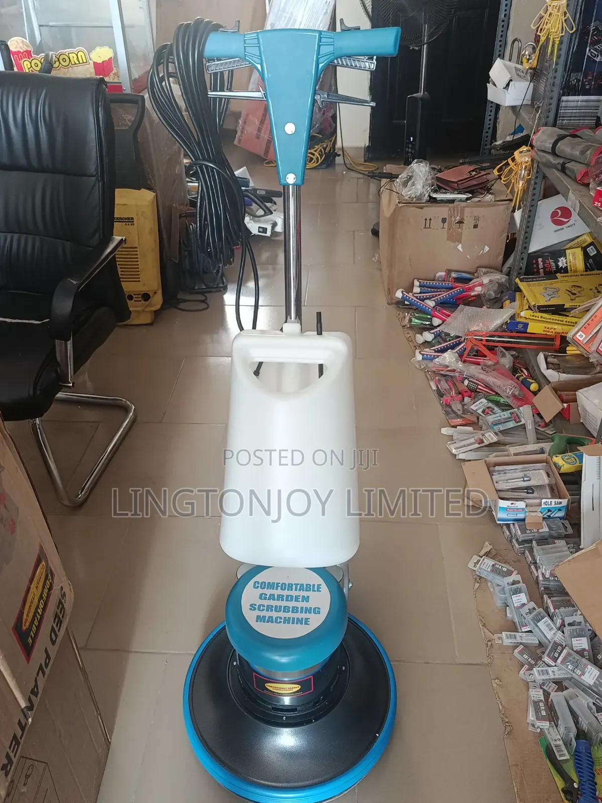 Industrial Floor Scrubber