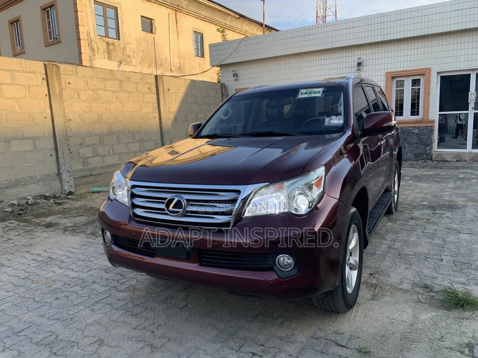 Lexus GX 460 2010 Burgundy