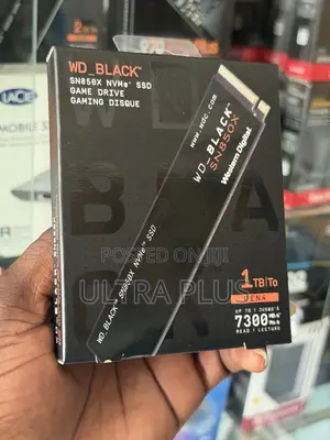 Wd_black Sn850x Nvme SSD 1tb 7300mb/S