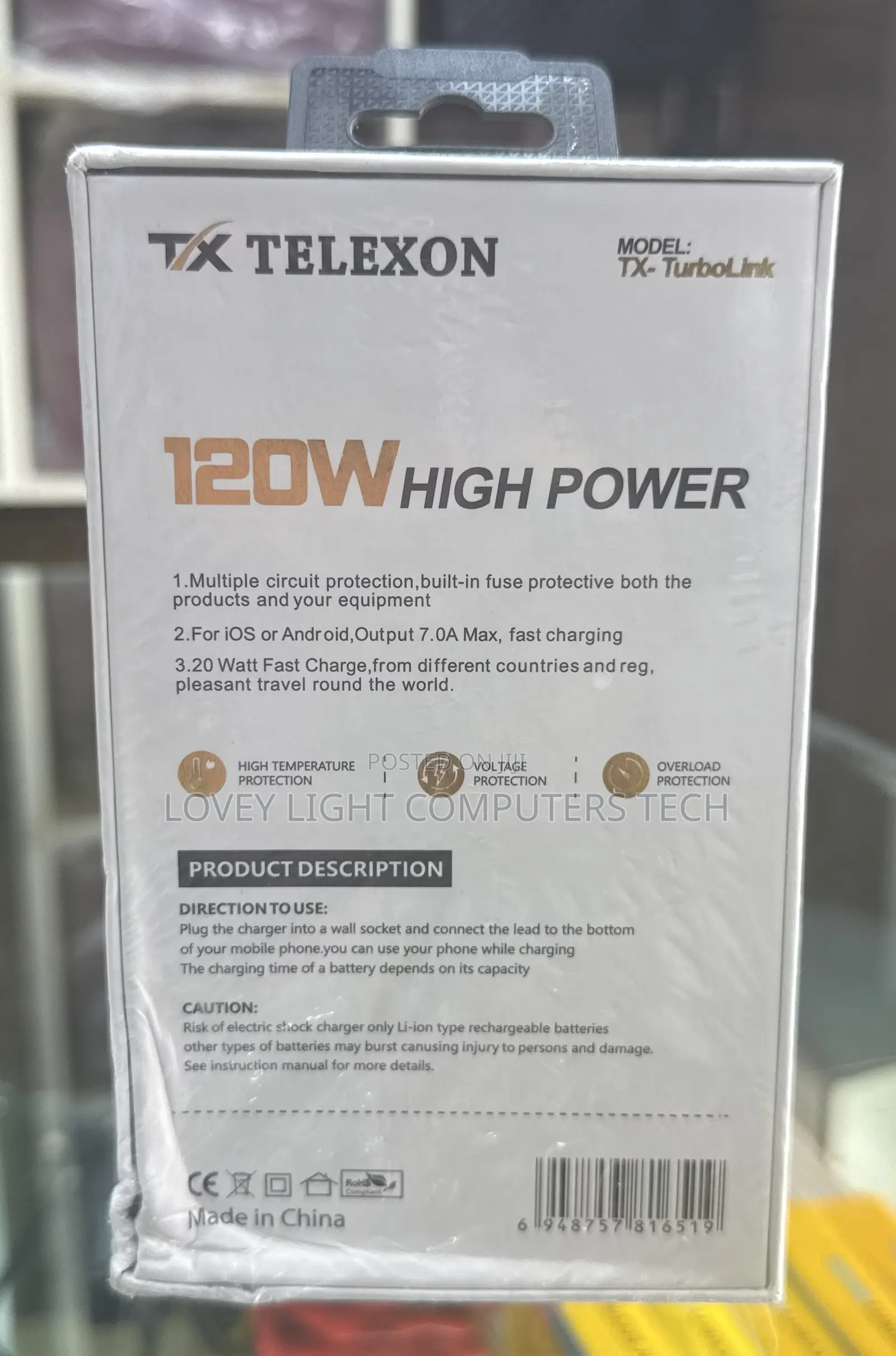 Telexon Pd Charger Kit Tx-Turbolink