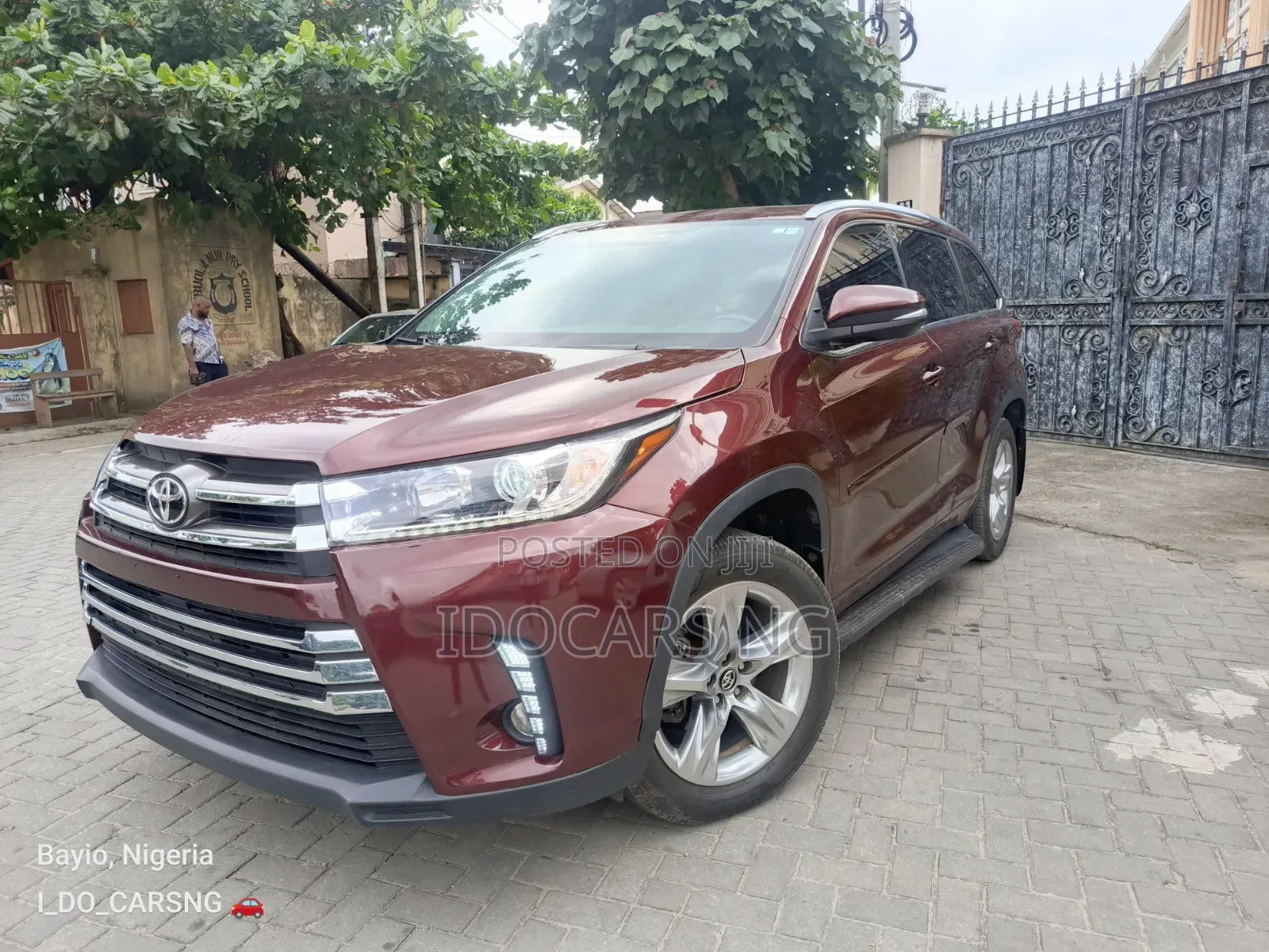 Toyota Highlander Limited 4dr SUV AWD (3.5L 6cyl 6A) 2015 Burgundy