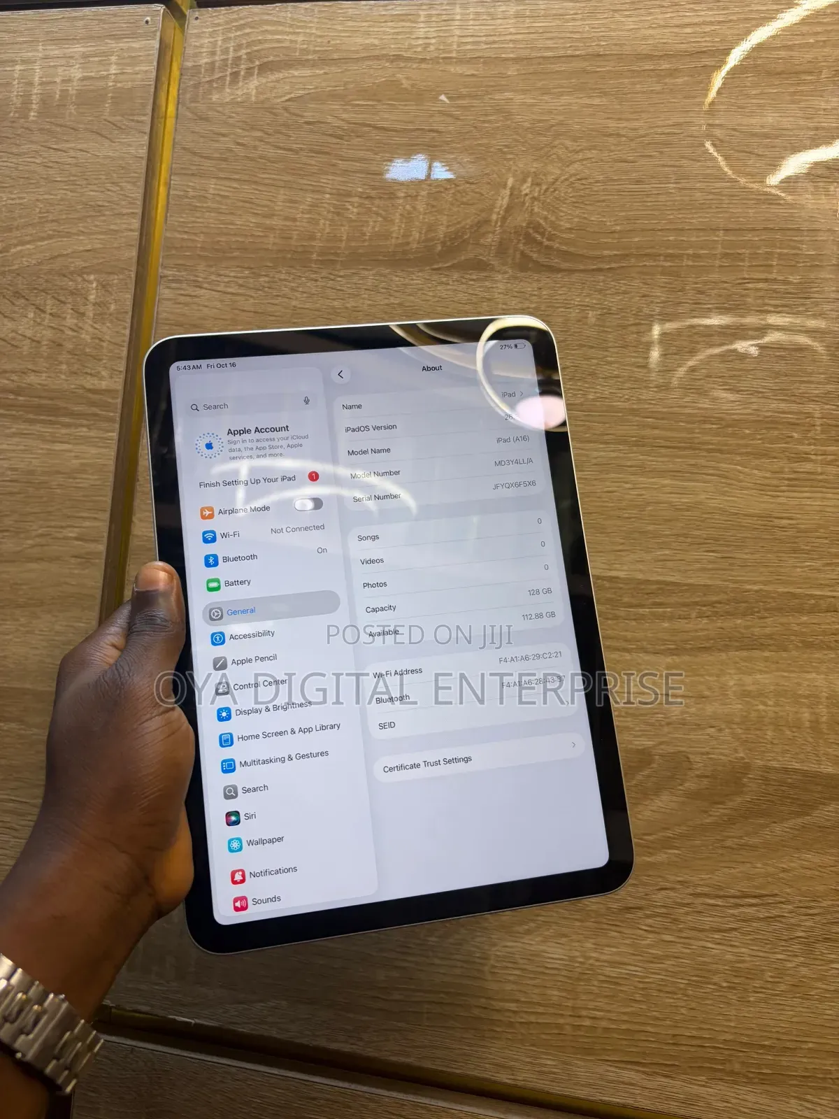 Apple iPad (2025) 128 GB Silver
