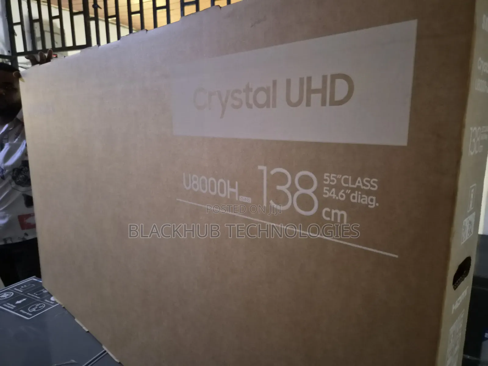Samsung Crystal Uhd Smart TV, 55 Inches, Ua55u8000hu Class