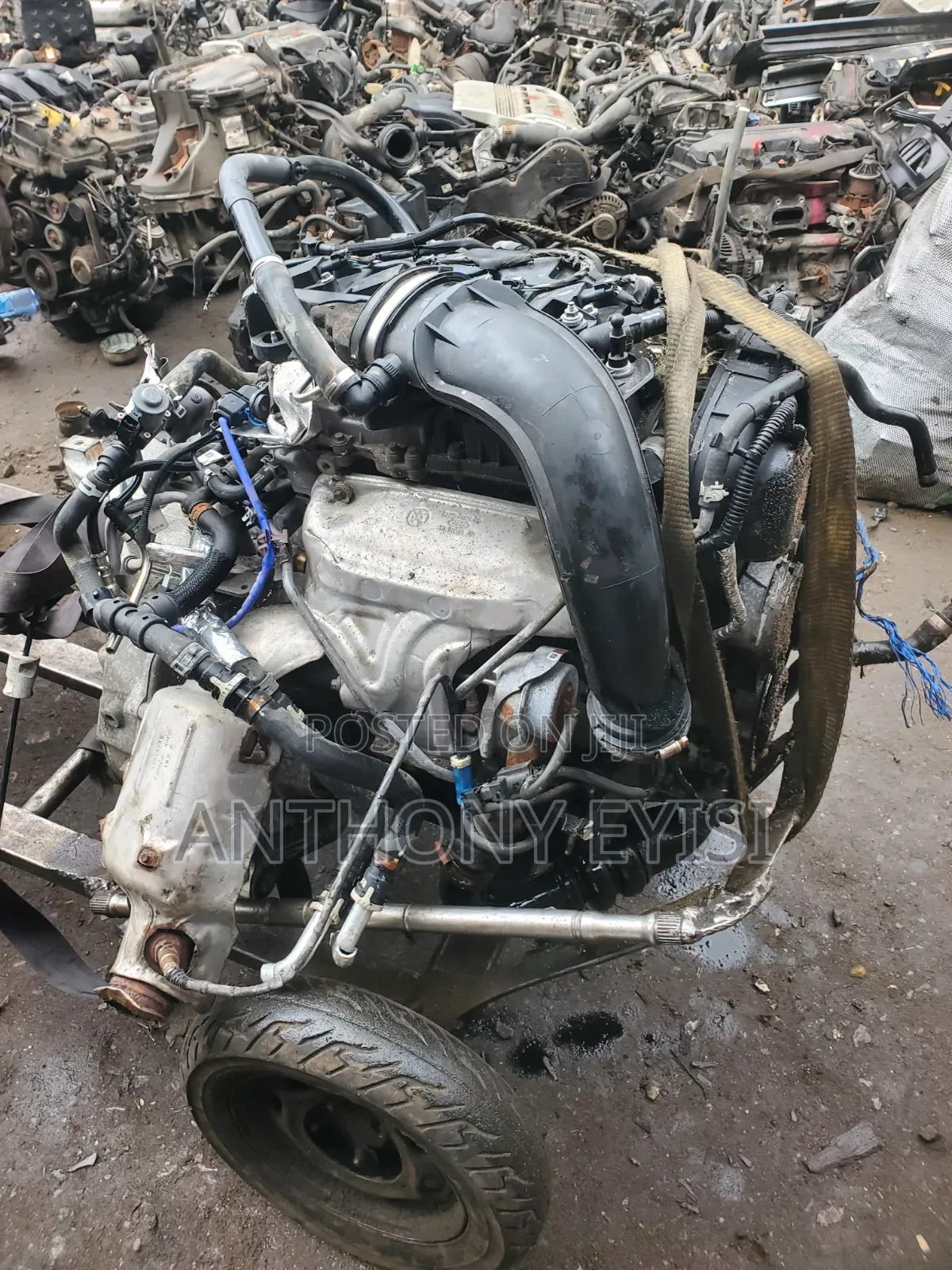 Engine and Transmission Ford Escape Ecoboost 1.6l Turbo