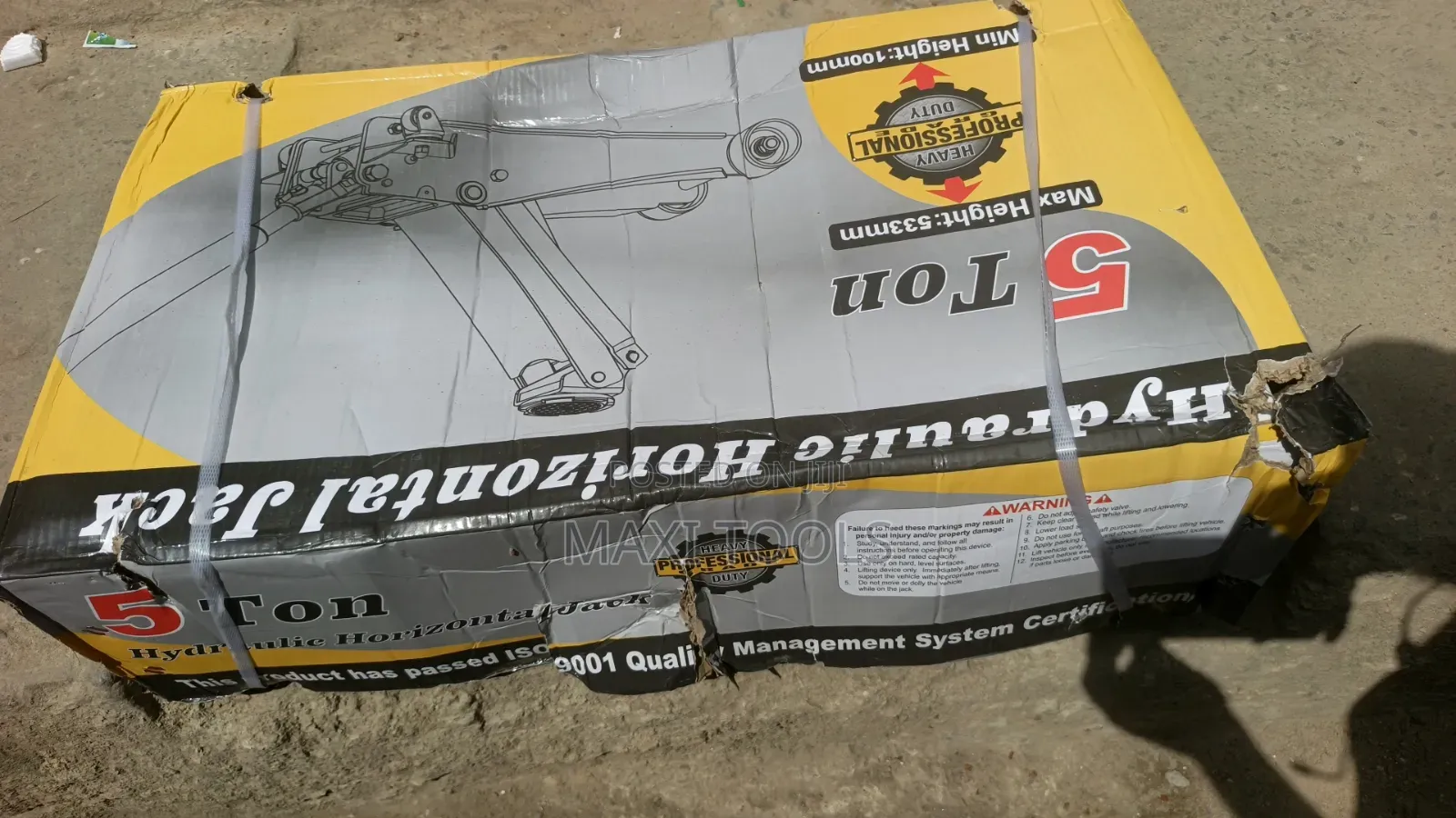 5-Ton Hydraulic Floor Jack Heavy Duty