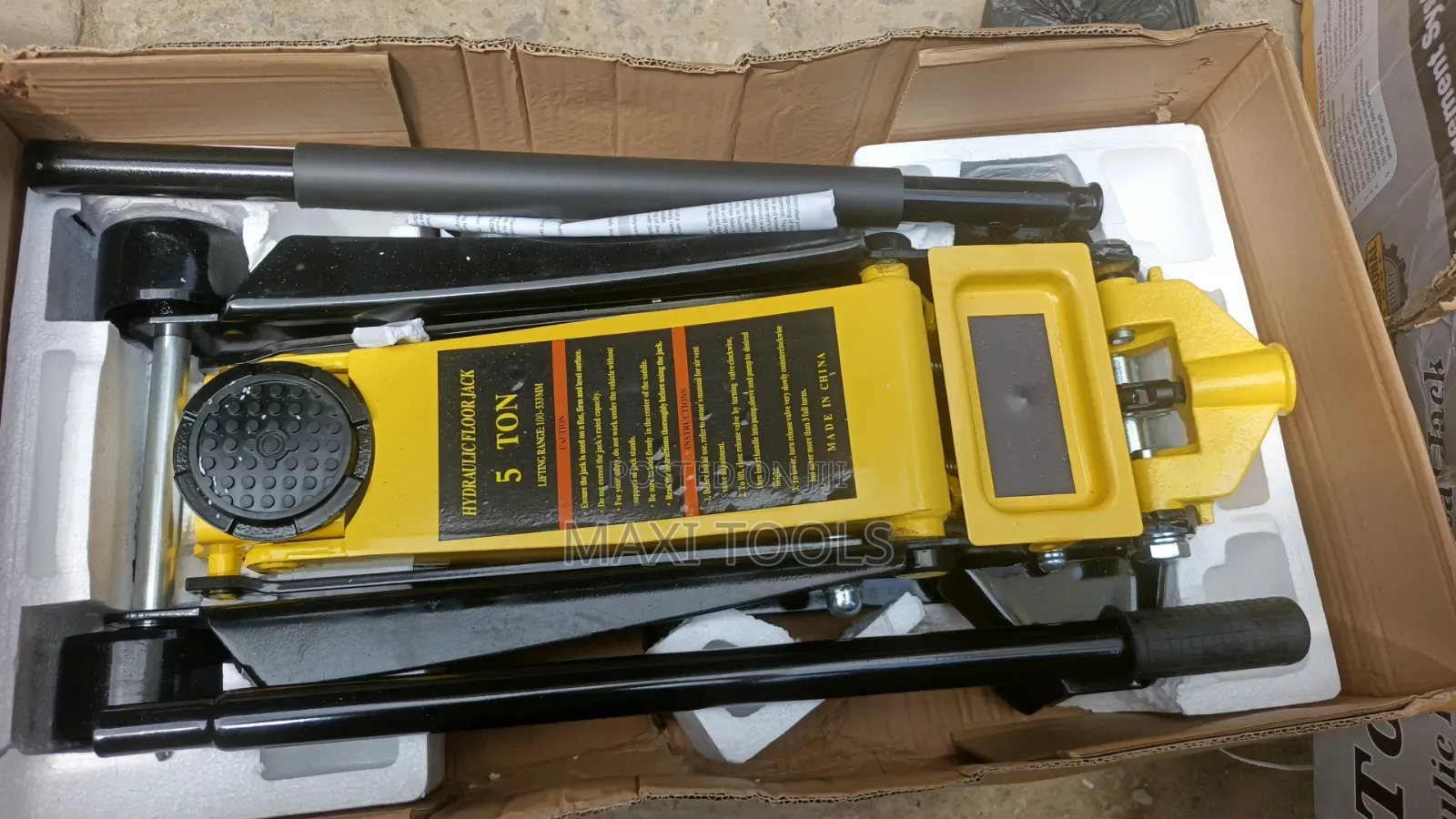 5-Ton Hydraulic Floor Jack Heavy Duty