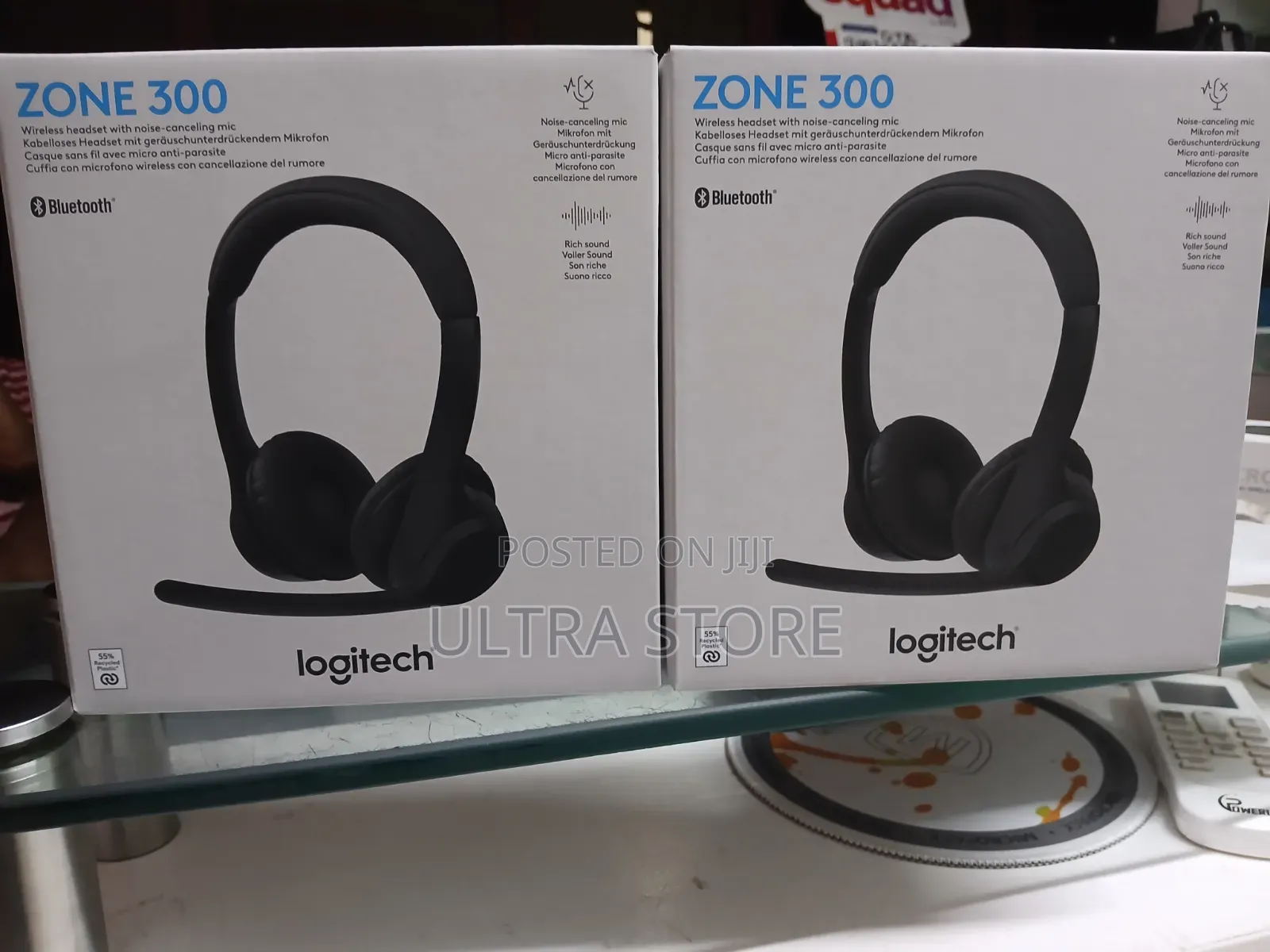Zone 300 Wireless Bluetooth Headset With Noise-Canceling Microphone