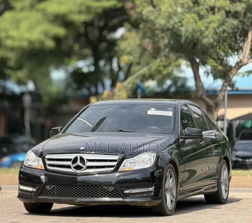 Mercedes-Benz C300 Sport 4Matic Sedan AWD (3.5L 6cyl 7A) 2014 Black