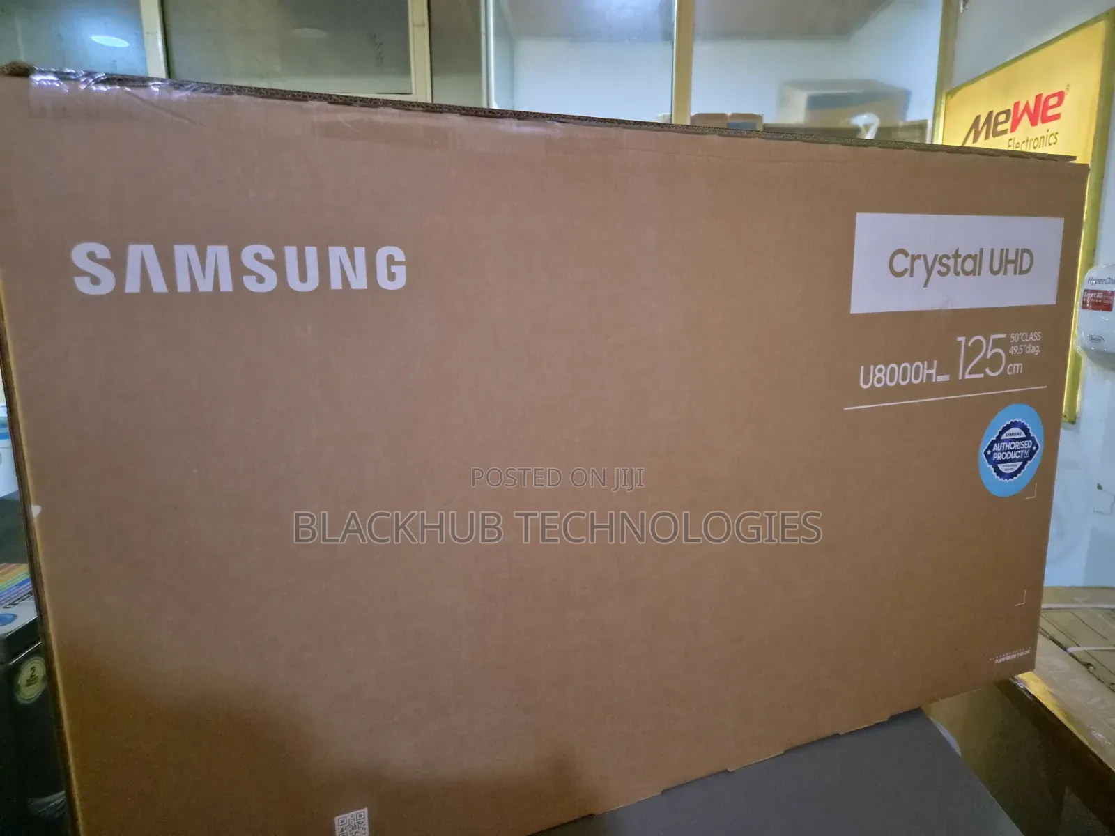 Samsung Crystal Uhd Smart TV, 50 Inches, Ua50u8000hu Class