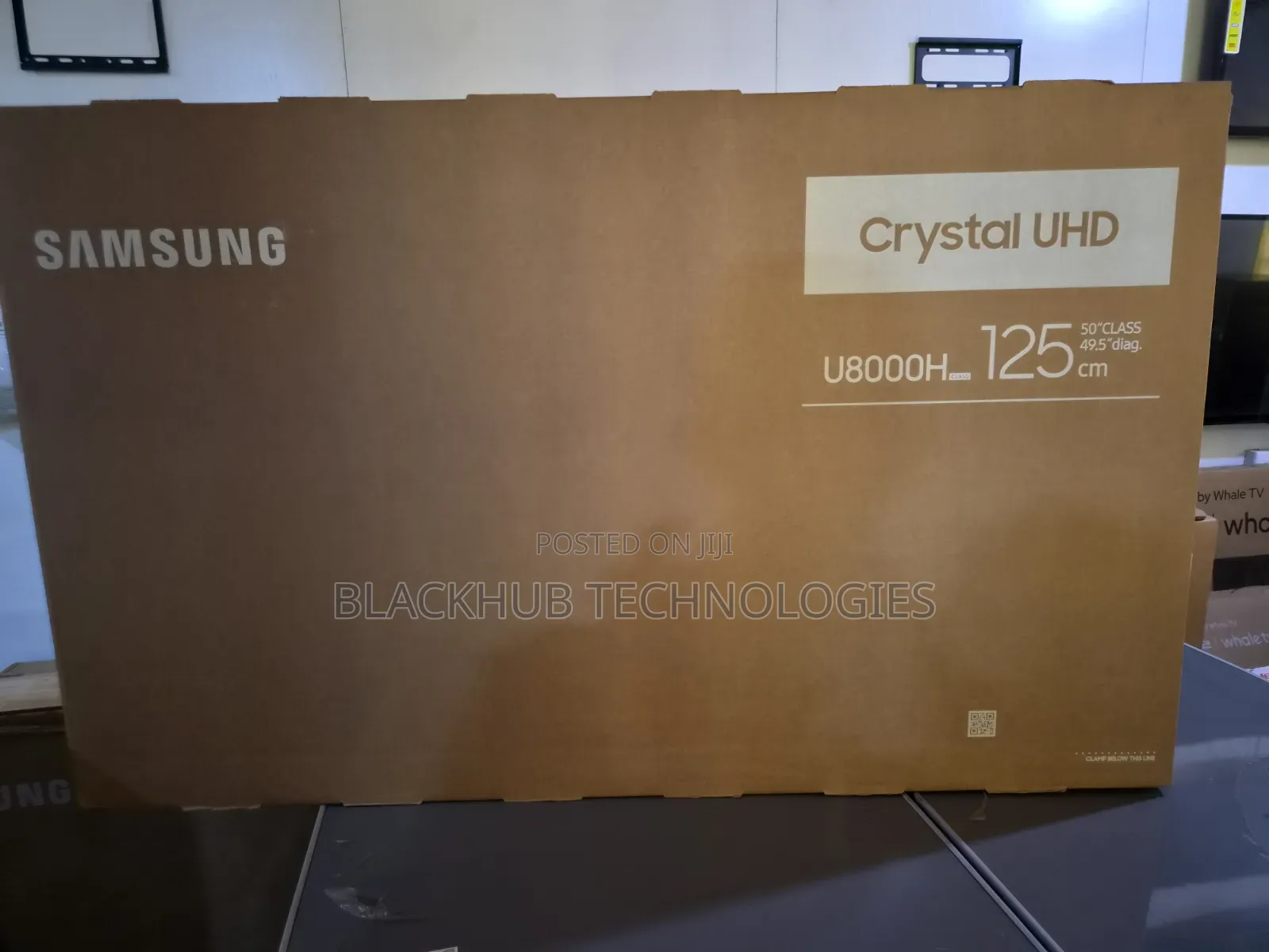 Samsung Crystal Uhd Smart TV, 50 Inches, Ua50u8000hu Class