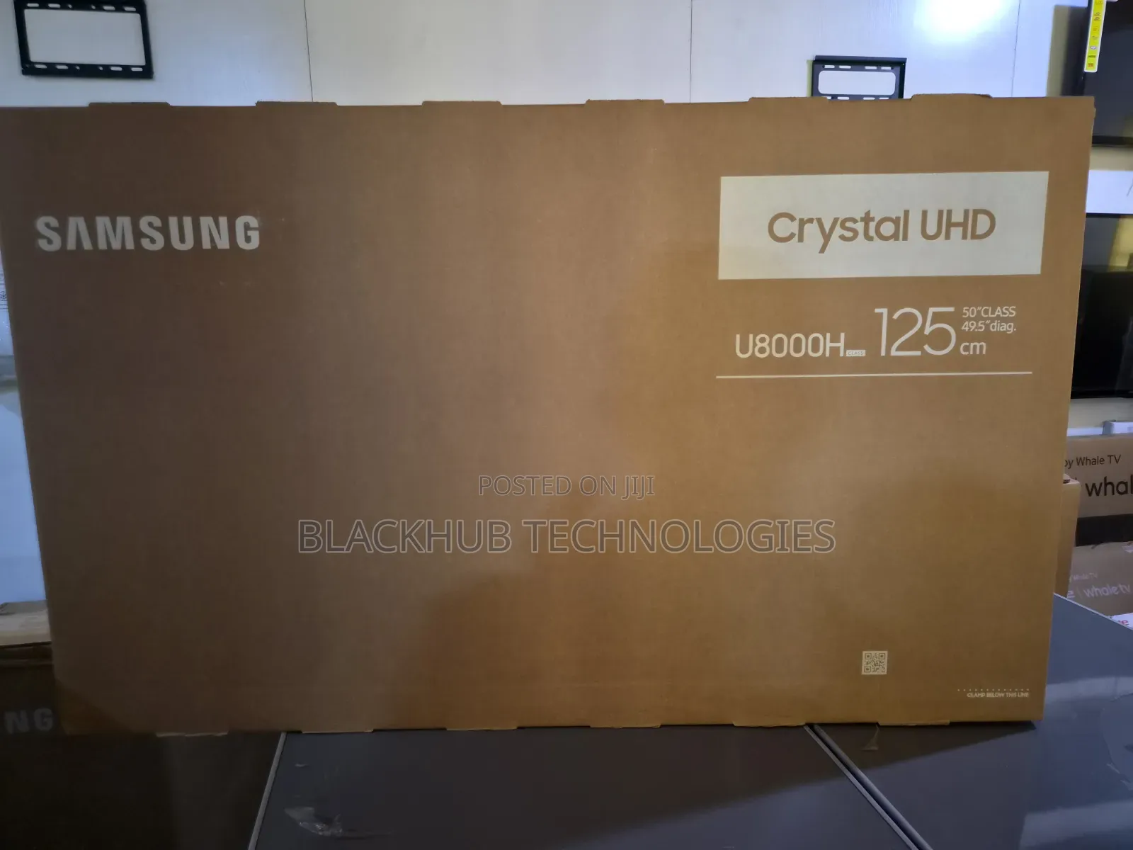 Samsung Crystal Uhd Smart TV, 50 Inches, Ua50u8000hu Class
