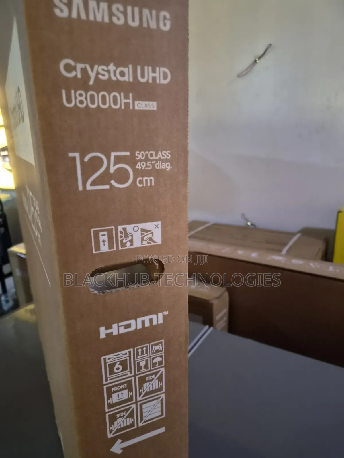Samsung Crystal Uhd Smart TV, 50 Inches, Ua50u8000hu Class