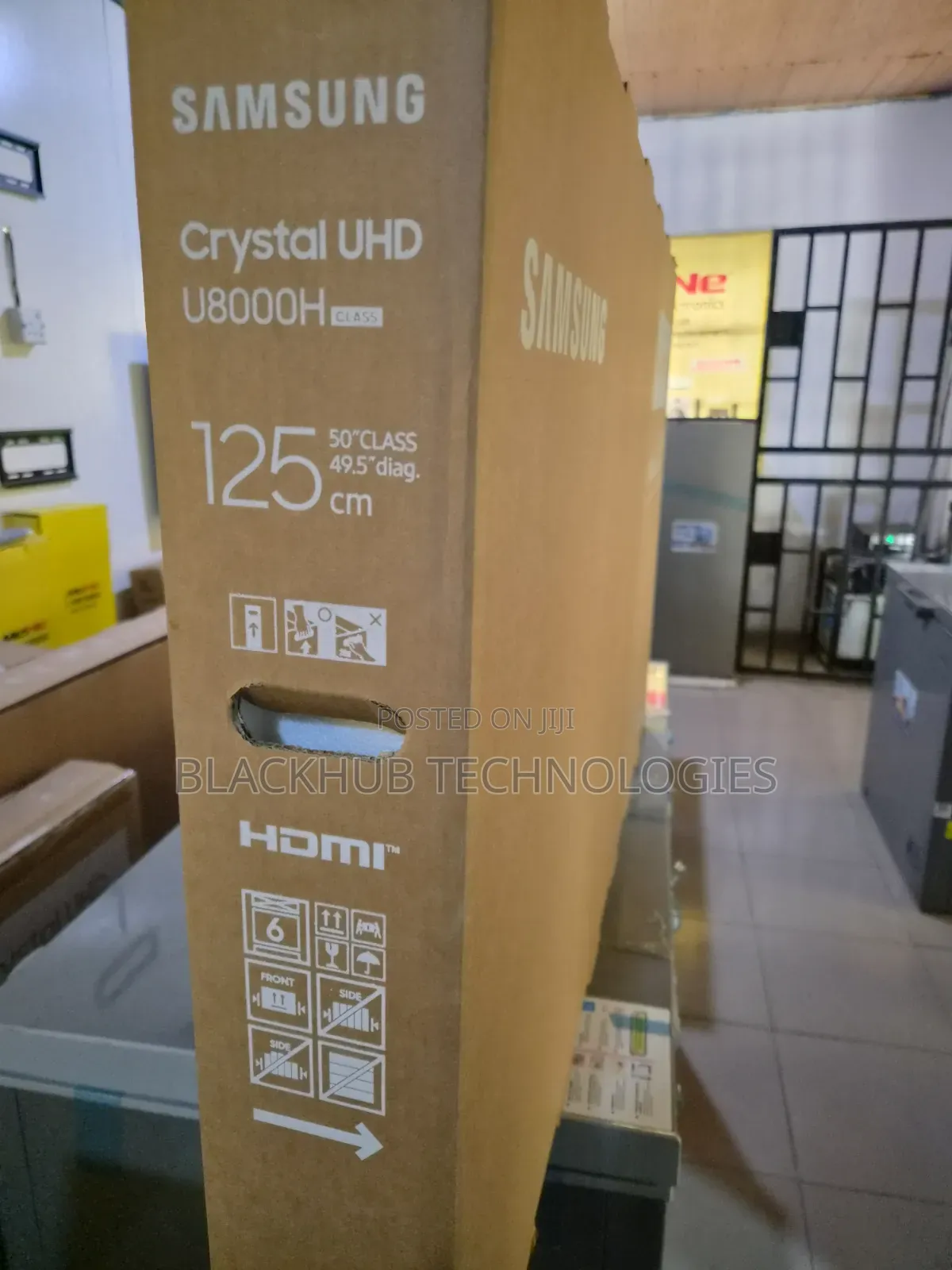 Samsung Crystal Uhd Smart TV, 50 Inches, Ua50u8000hu Class
