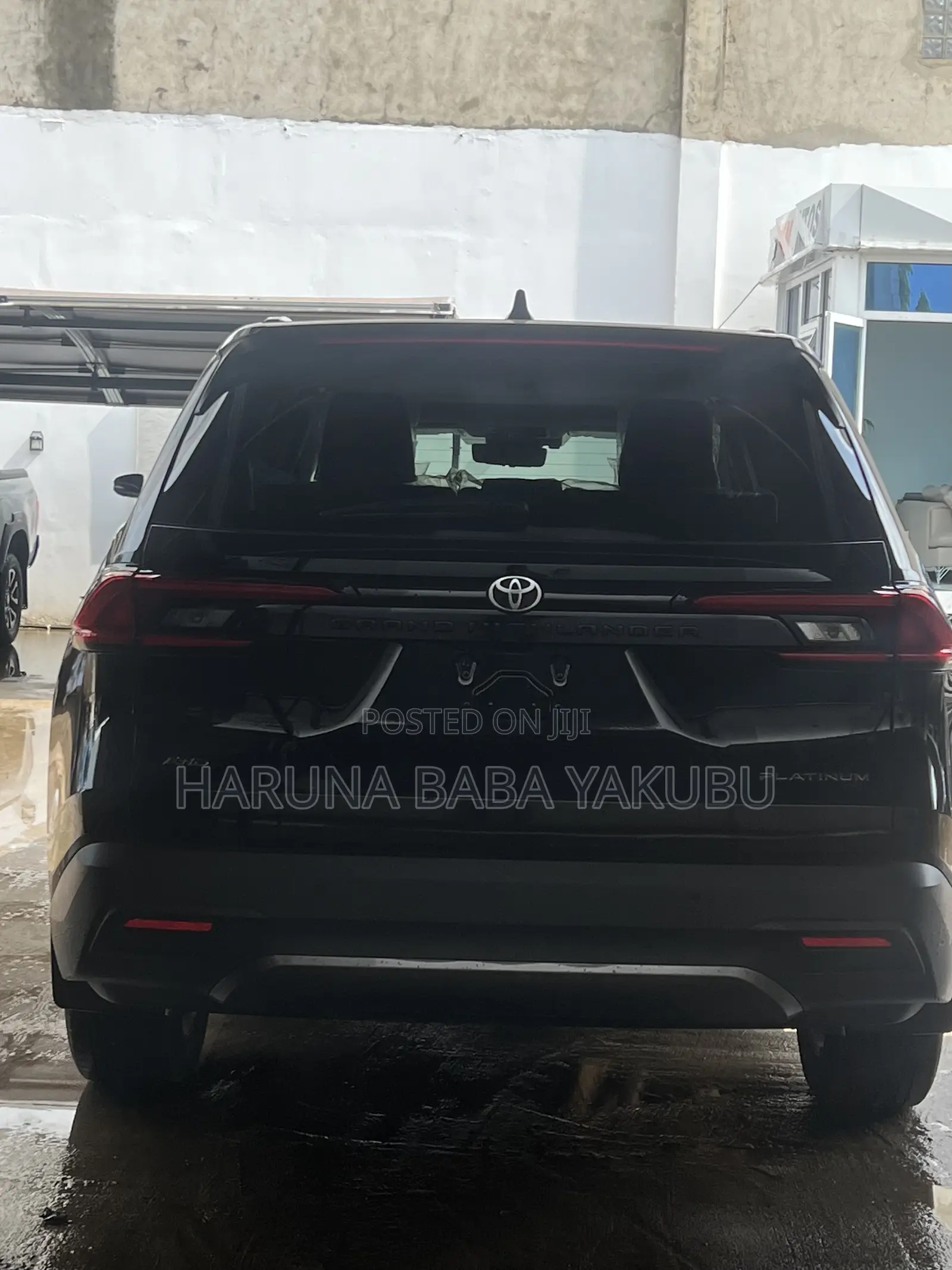New Toyota Grand Highlander Platinum AWD 2026 Black