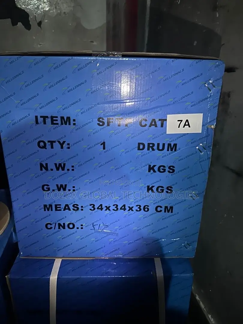 Millennial Cat 7 100% Copper Network Cable