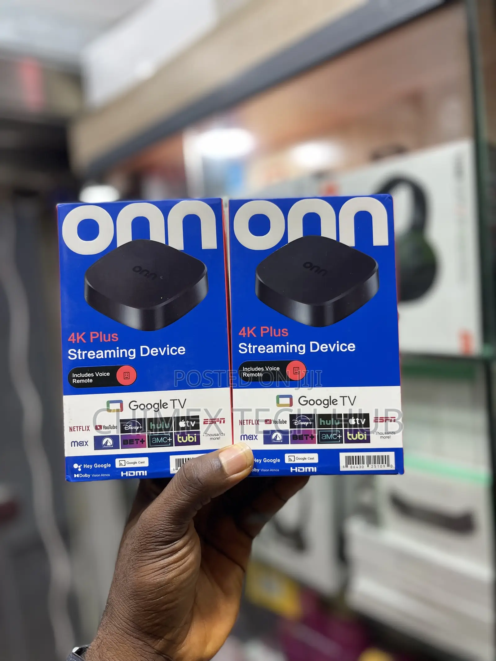 ONN 4K Plus Streaming Device ANDRIOD TV BOX 8gb 128gb