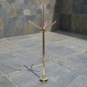 Original Thunder Arrestor / Lightning Protection Mast & Spike Set
