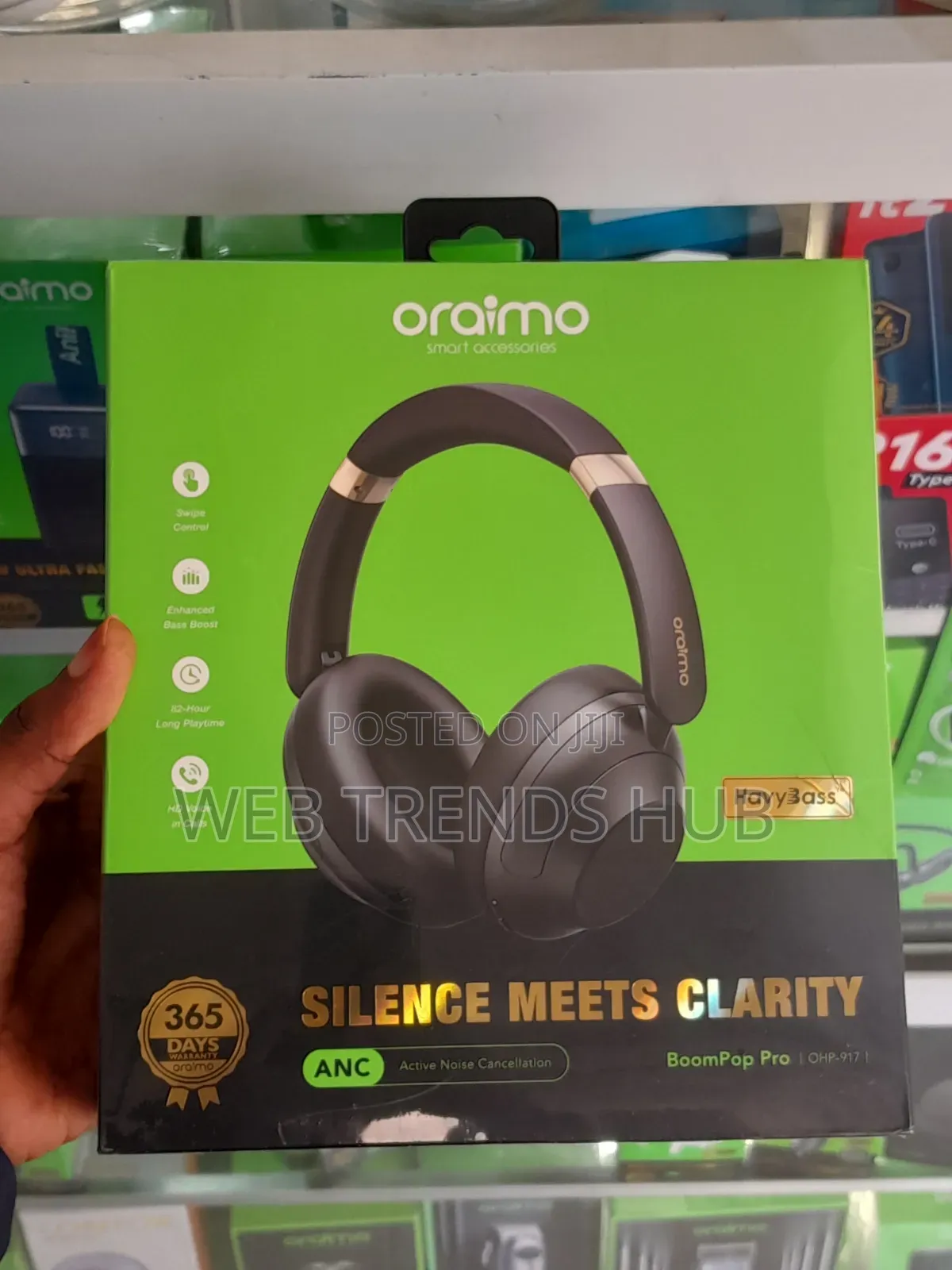 Oraimo BoomPop Pro Wireless Headphones
